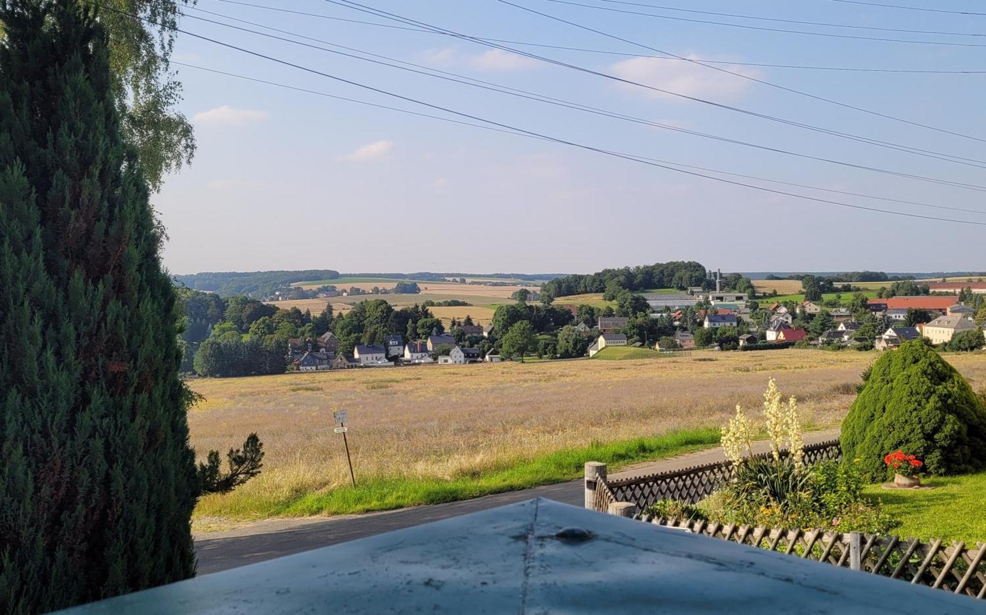 Fewo Weitblick In Hoehenlage Von Грайц Екстериор снимка